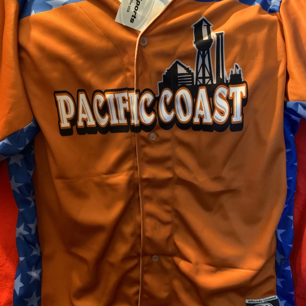 Triple A AllStar Game Jersey Pacific Coast Xxl Triple A AllStar Game Jersey Pacific Coast Xxl